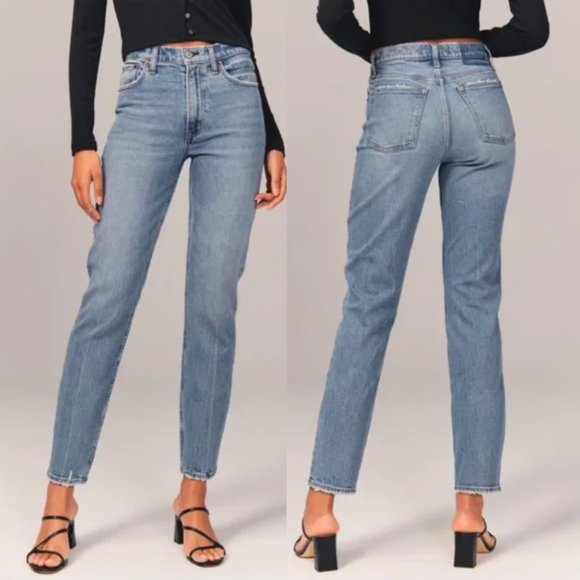 Abercrombie & Fitch Denim - Abercrombie and Fitch The Mom High Rise Jeans sz 27 4R